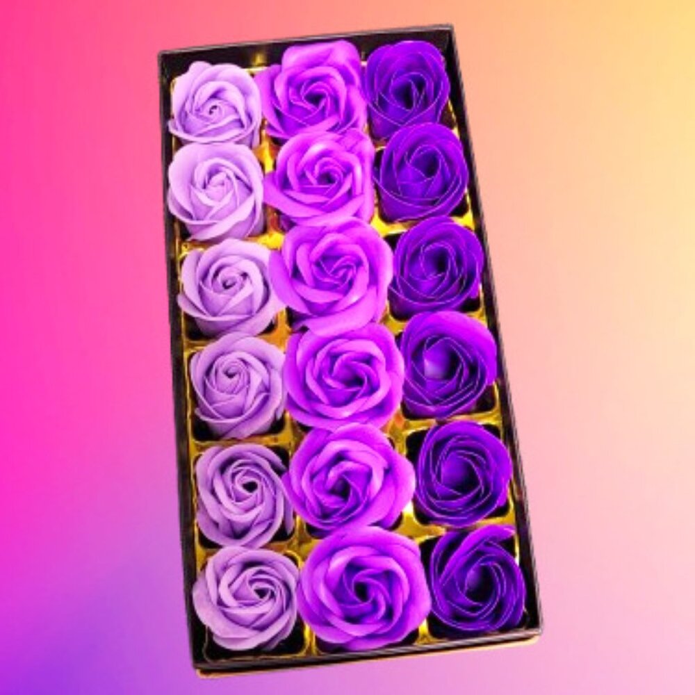 Sweet Love Rose Soaps Gift Set - NWOT